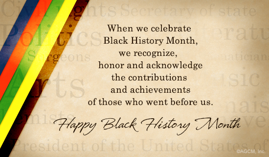 HAPPY BLACK HISTORY MONTH – Reading 4 Our Future